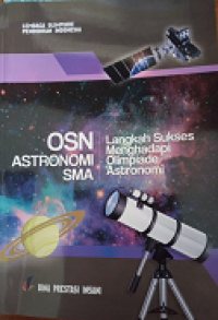 Image of OSN Astronomi SMA : langkah sukses menghadapi olimpiade astronomi